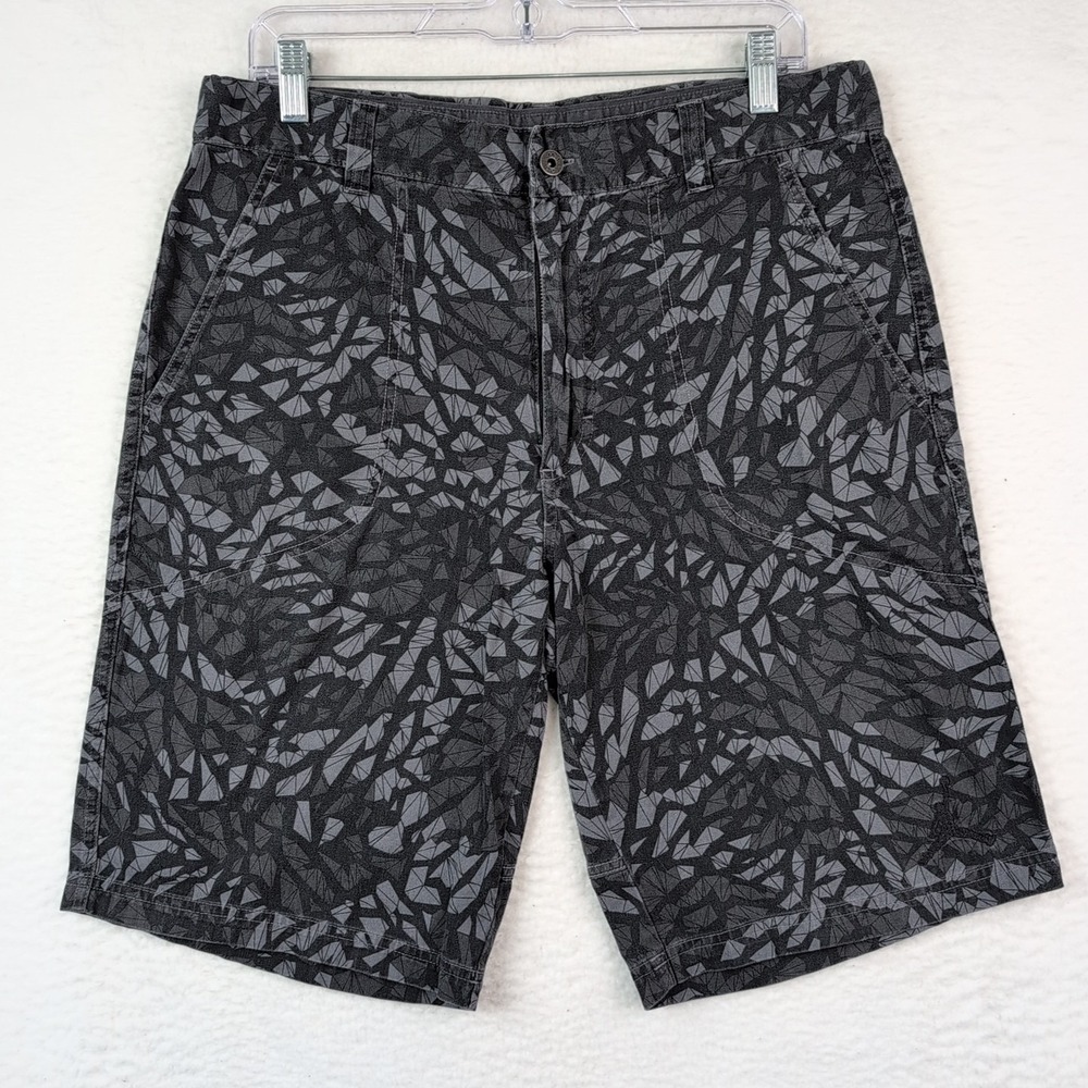 Nike Jordan Fragmented Elephant Print Shorts Men's 34 Black/Anthracite